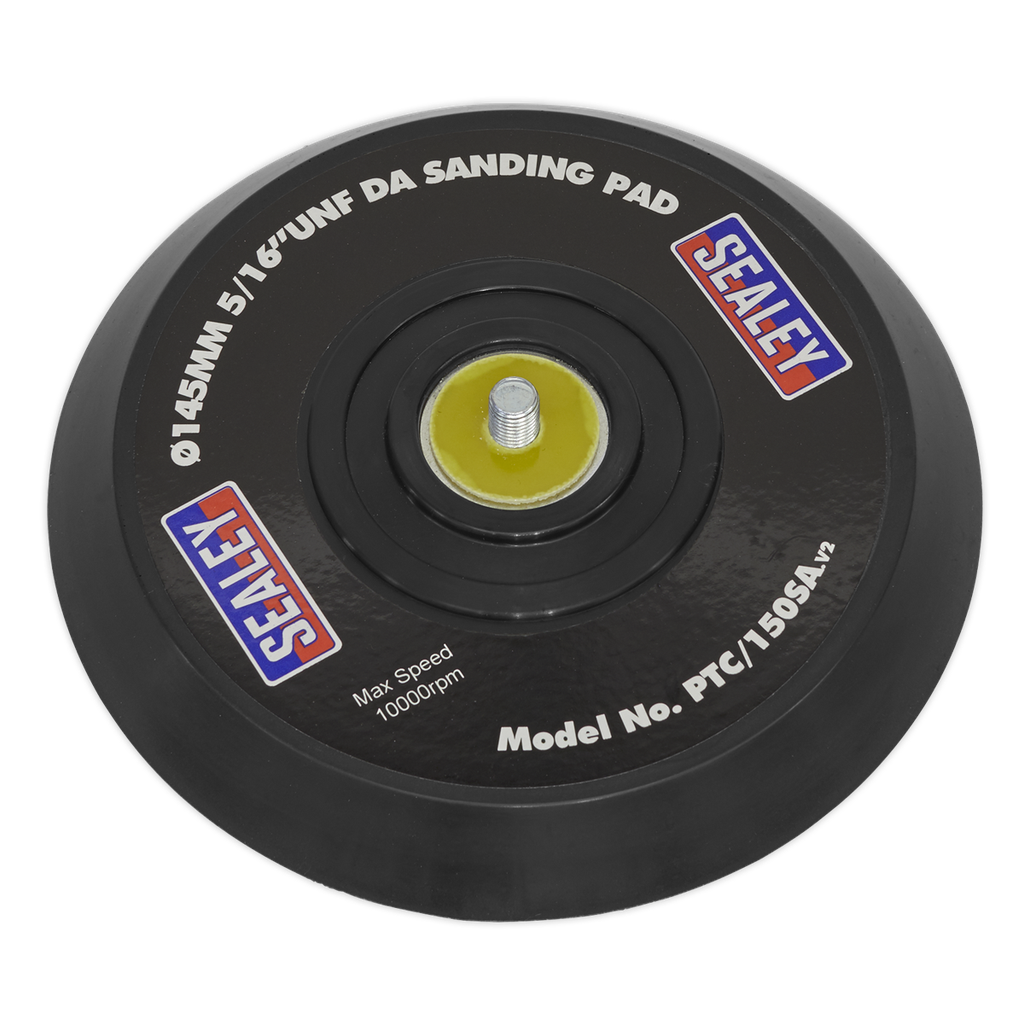 Sealey 145mm DA Backing Pad for Stick-On Discs 5/16"UNF