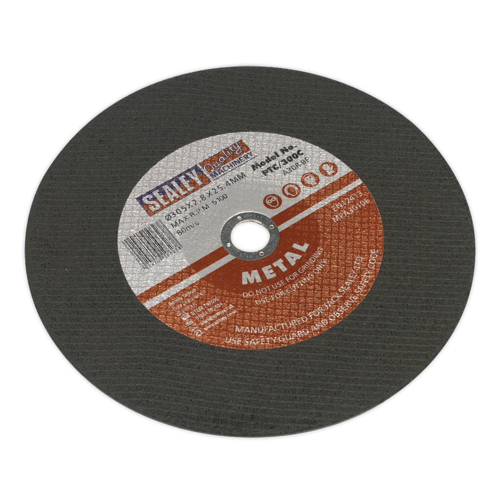 Sealey 305 x 2.8mm Cutting Disc 25.4mm Bore