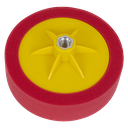 Sealey 150 x 50mm Buffing & Polishing Foam Head M14 x 2mm - Red/Ultra-Soft