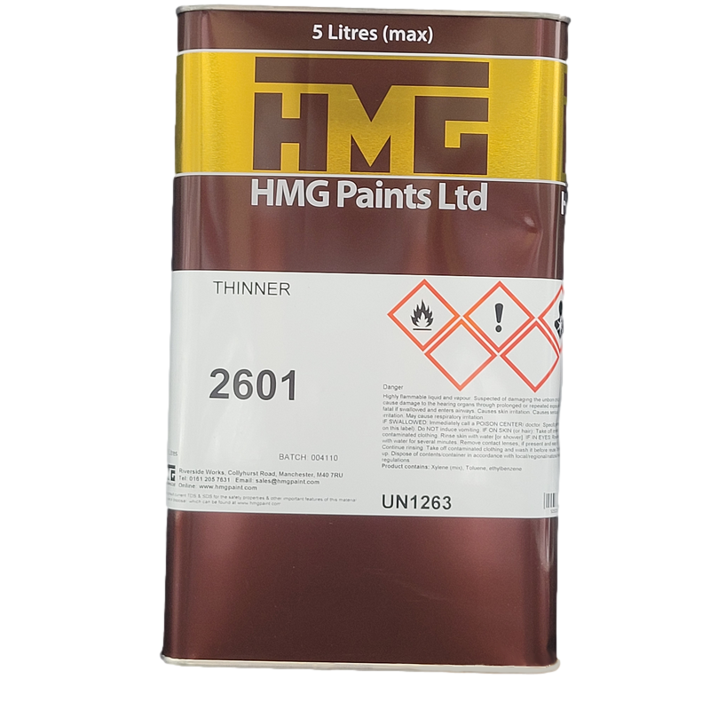 HMG 5ltr 601 2K Thinner Fast 5L (Each)