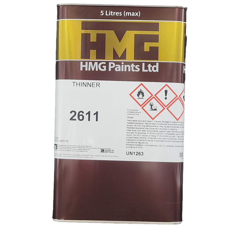 HMG 2611 THINNERS 5L (Each)