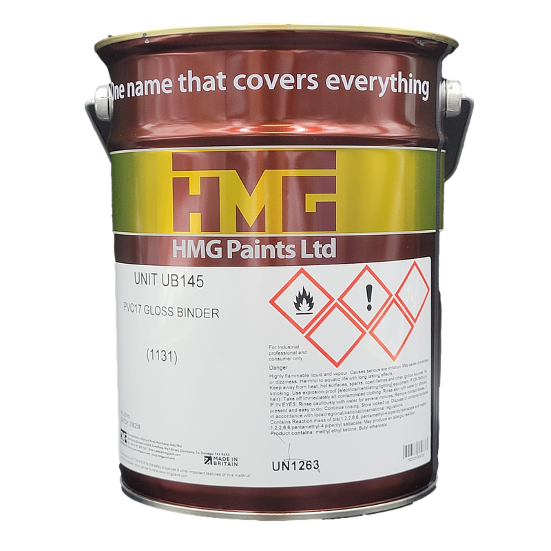 HMG PVC17 GLOSS BINDER 4.5L (Each)
