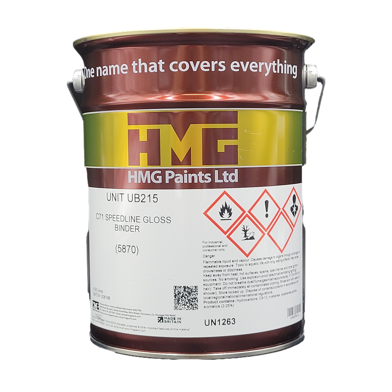 HMG UB215 C71 SPEEDLINE GLOSS 4.25L (Each)