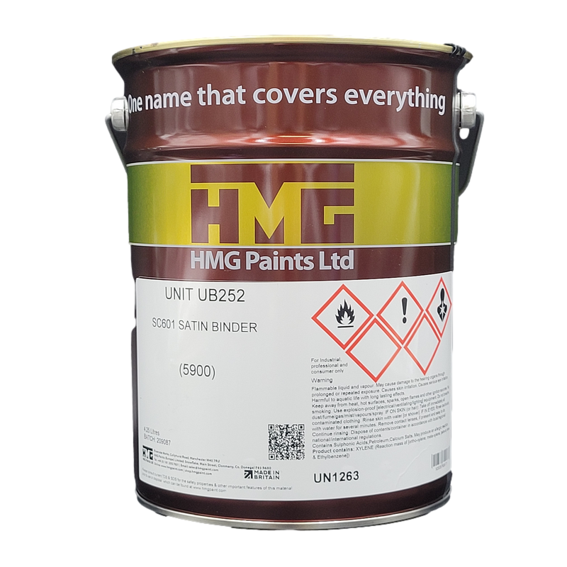 HMG UB252 SC601 SATIN BINDER 5900 4.25L (Each)
