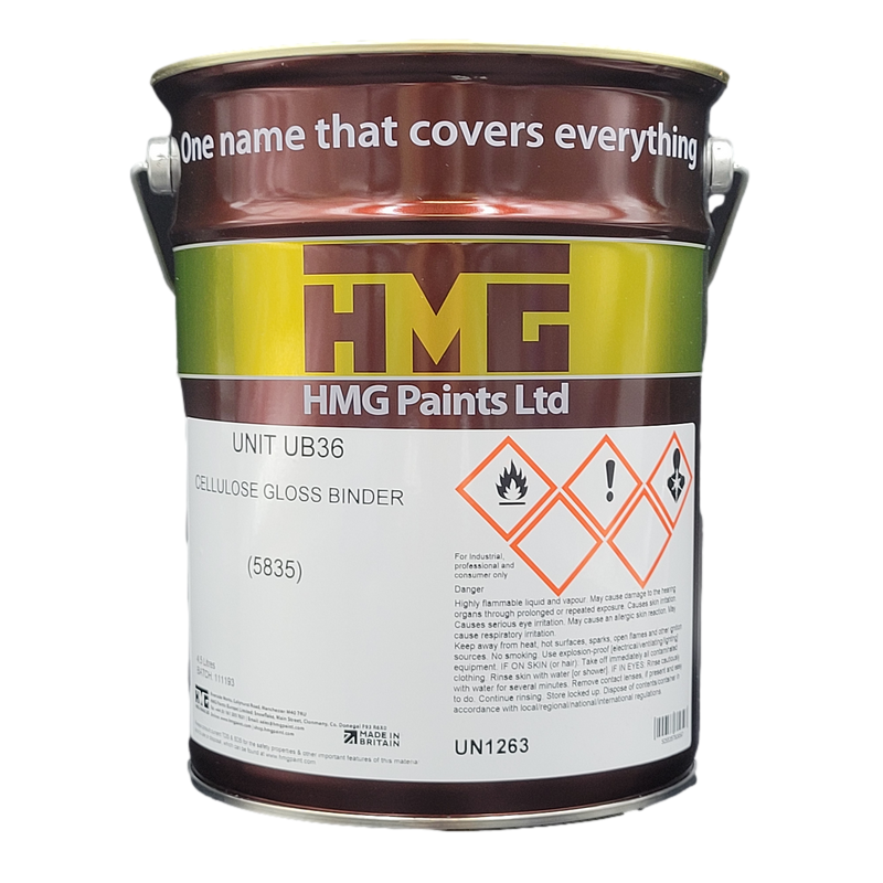 HM UB36 INDUSTRIAL CELLULOSE BINDER 4.5L (Each)