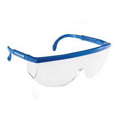 Honeywell Santa Cruz Blue Clear Anti-Scratch Glasses (Pkt 10)