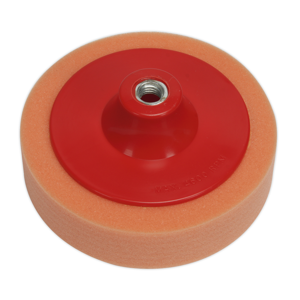 Sealey 150 x 50mm Buffing & Polishing Foam Head M14 x 2mm - Medi