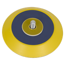 75mm Hook & Loop Backing Pad 1/4"UNC Male