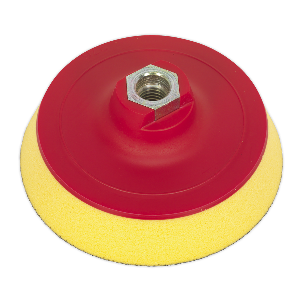 Sealey 120mm Hook-and-Loop Ultra-Soft Backing Pad M14 x 2mm
