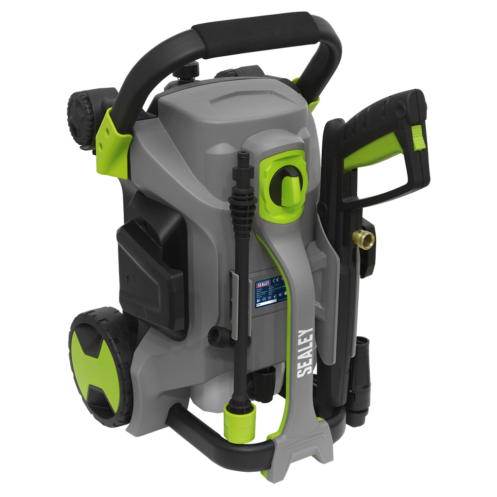 Pull-Along Pressure Washer with TSS 140bar 1800W/230V