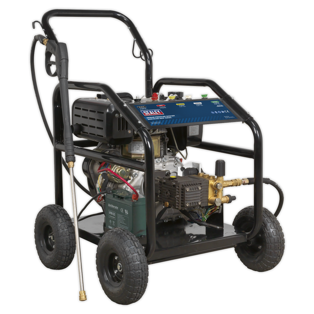 Pressure Washer 290bar 900L/hr 10hp - Diesel
