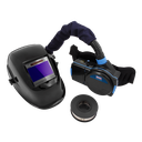 Auto Darkening Welding Helmet with TH2 Powered Air Purifying Respirator (PAPR)