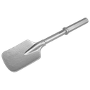 Sealey Clay Spade 140 x 570mm - 1-1/4"Hex