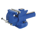 Sealey Quick Action Cast Iron Vice with Swivel Base 200mm