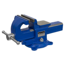 Sealey Quick Action SG Iron Vice with Swivel Base 125mm