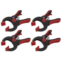 Sealey Ratchet Clamp Set 45mm 4pc