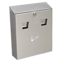 Sealey Wall-Mounting Cigarette Bin Stainless Steel