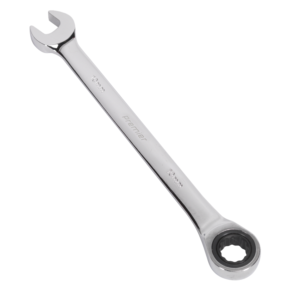 Sealey Premier Combination Ratchet Spanner 10mm