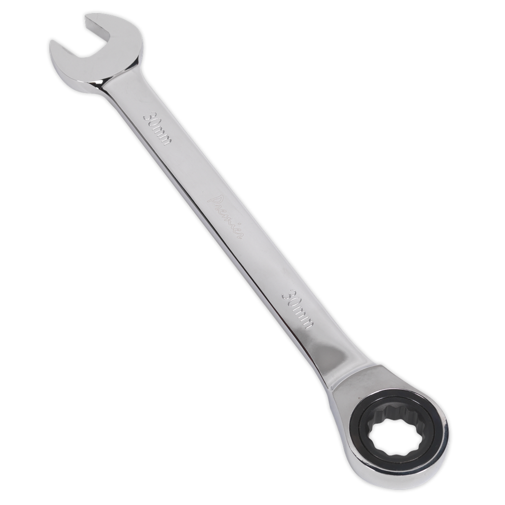 Sealey Premier Combination Ratchet Spanner 30mm