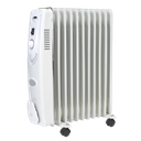 11-Element Oil-Filled Radiator 2500W/230V