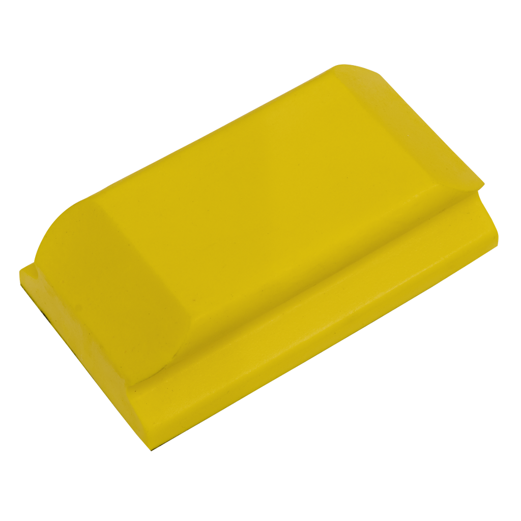 Sealey Sanding Block Rectangle Hook-and-Loop 125 x 70mm