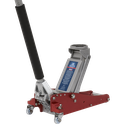 Sealey Aluminium/Steel Trolley Jack with Rocket Lift 1.5 Tonne