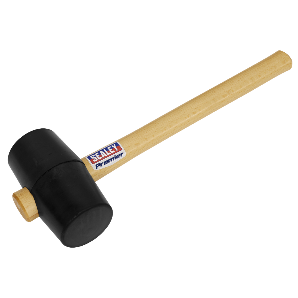 Sealey Premier Rubber Mallet 1.75lb - Black