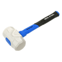 Sealey Premier Rubber Mallet with Fibreglass Shaft & Graphite Core 24oz