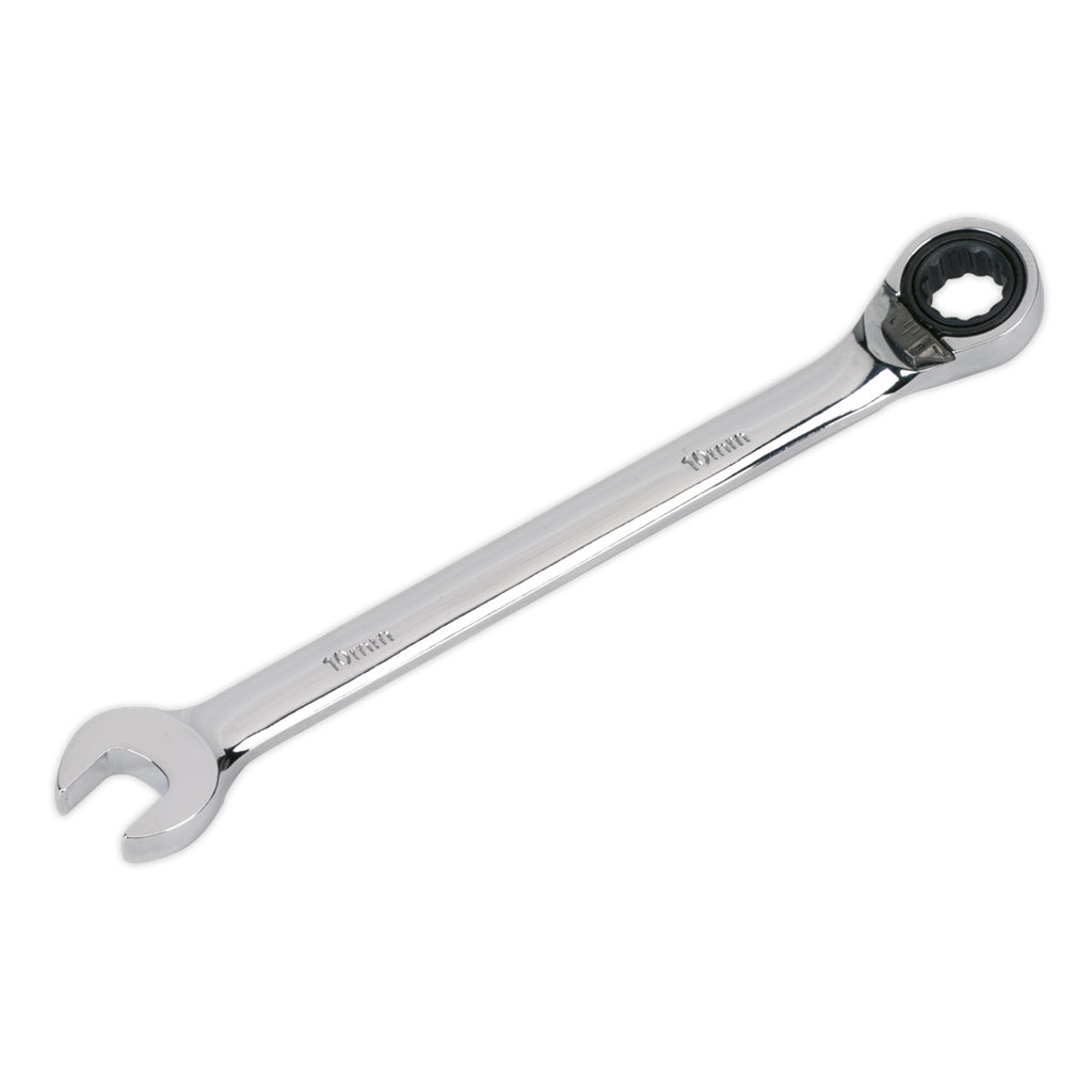 Sealey Premier Reversible Ratchet Combination Spanner 10mm