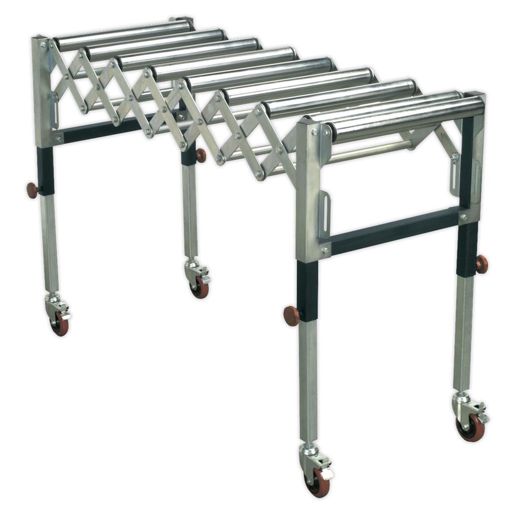 Sealey Adjustable Roller Stand 450-1300mm 130kg Capacity