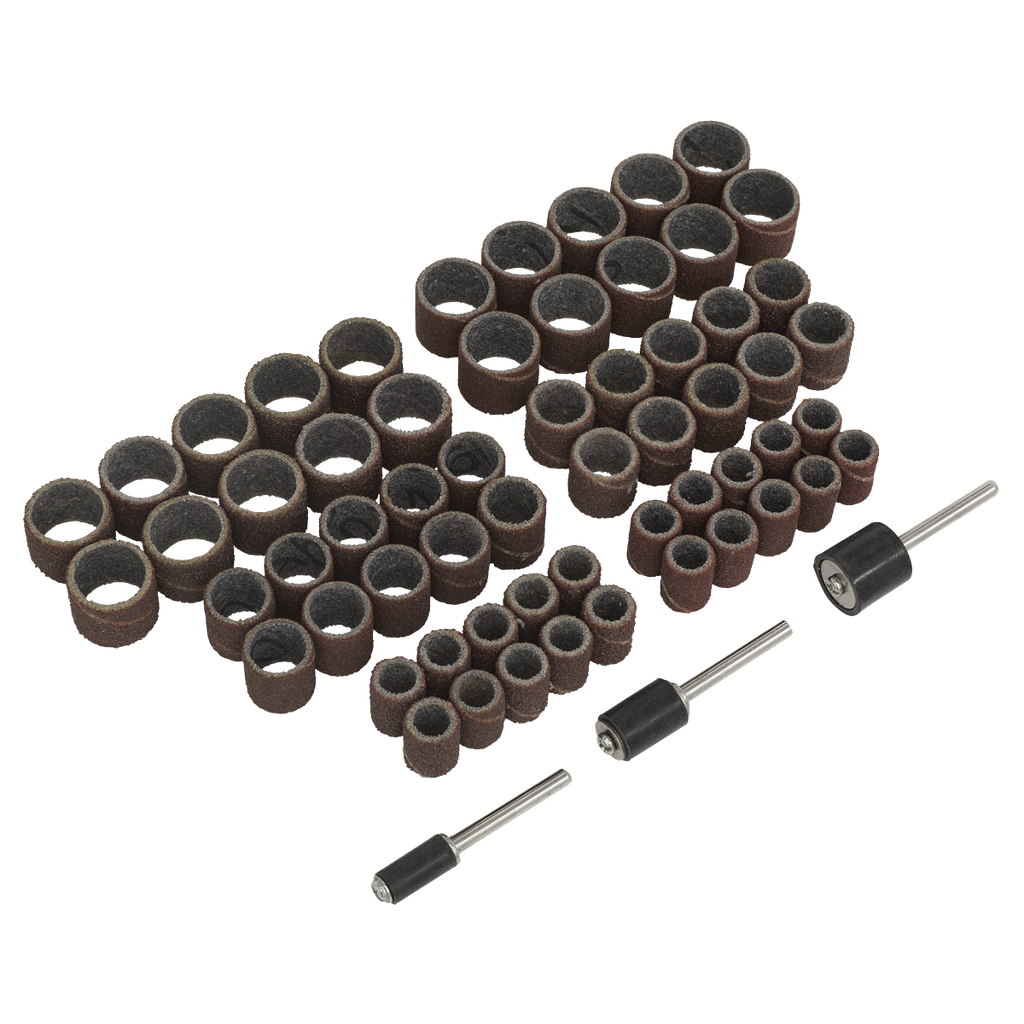 Sealey Rotary Tool Sanding Bands Set 63pc