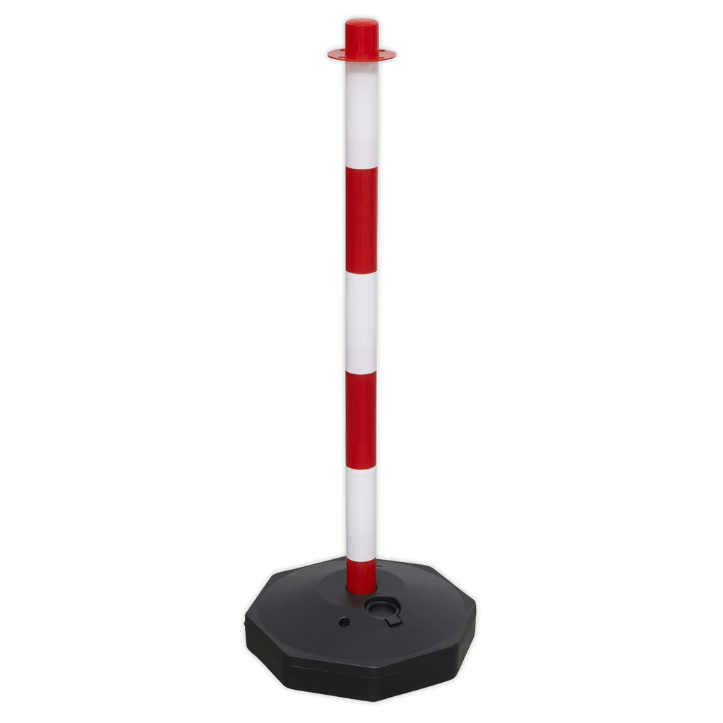 Sealey Red/White Post with Base
