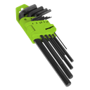 Sealey Hex Key Set 9pc Long Metric