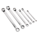 Sealey Siegen TRX-Star* Double End Spanner Set 6pc