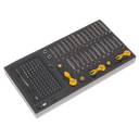 Siegen Specialised Bit Set & Folding Hex Keys with Tool Tray 192pc