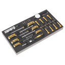 Sealey Siegen Screwdriver Set Tool with Tray 36pc