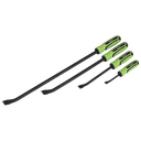 Sealey Siegen Heavy-Duty Angled Pry Bar Set with Hammer Cap 4pc