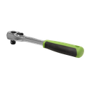 Siegen Pear-Head Ratchet Wrench with Flip Reverse 3/8"Sq Drive