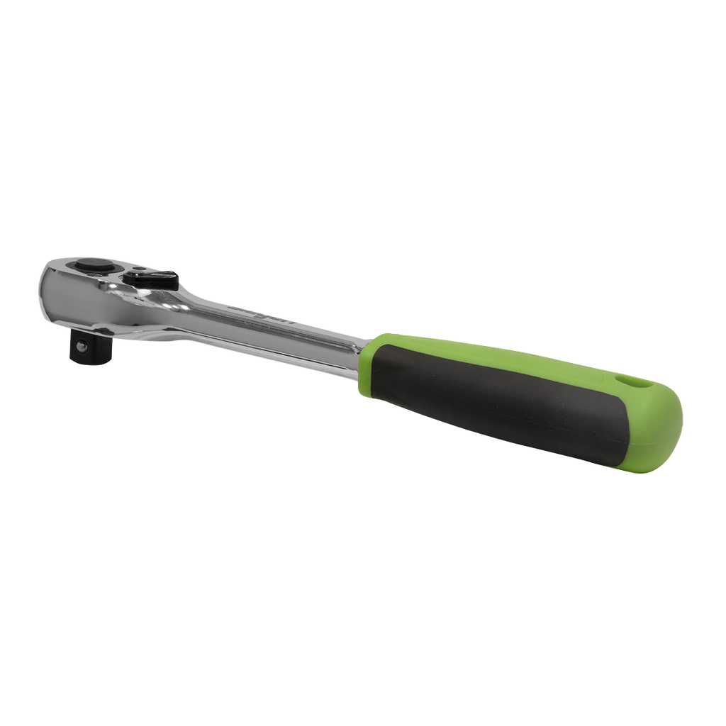 Siegen Pear-Head Ratchet Wrench with Flip Reverse 1/2"Sq Drive