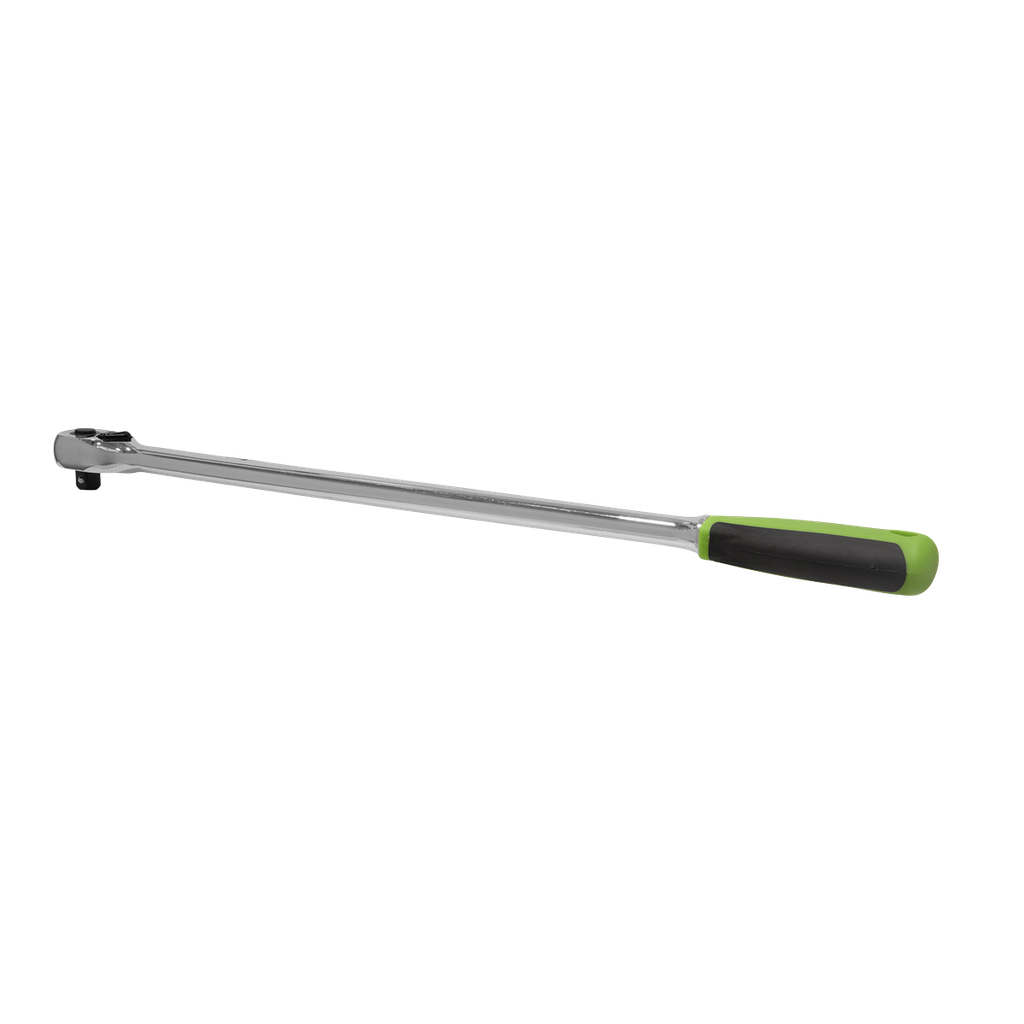 Siegen Extra-Long Pear-Head Ratchet Wrench with Flip Reverse 3/8"Sq Drive