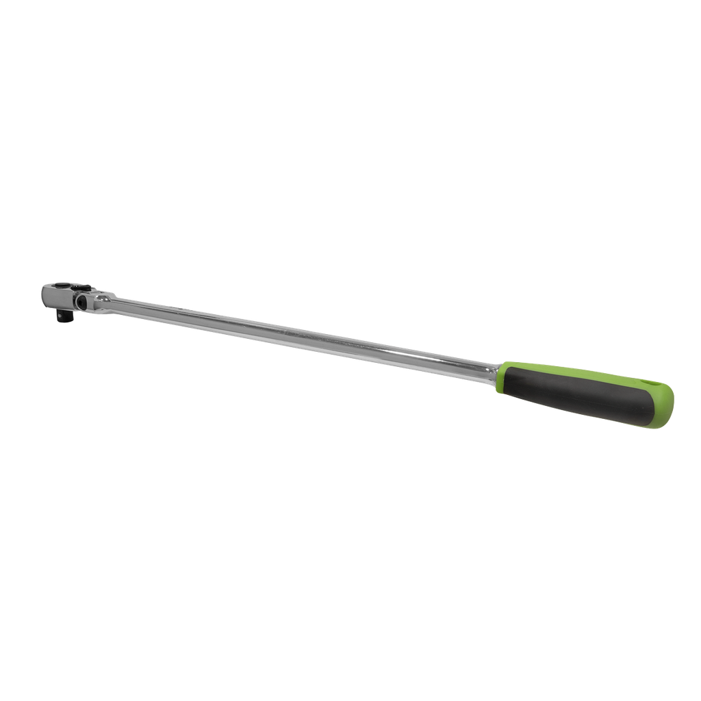 Sealey Siegen Extra-Long Flexi-Head Ratchet Wrench with Flip Reverse 1/2"Sq Drive