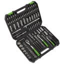 Sealey Siegen Socket Set 1/4", 3/8" & 1/2"Sq Drive 171pc