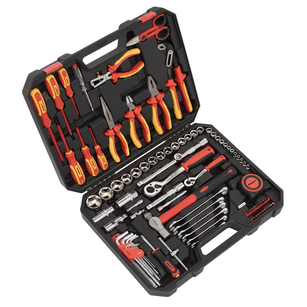 Sealey Siegen Electrician's Tool Kit 90pc