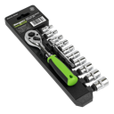 Siegen Socket Set 1/4"Sq Drive 12pc