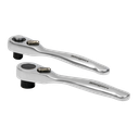 Sealey Siegen Micro Ratchet Wrench & Bit Driver Set 2pc