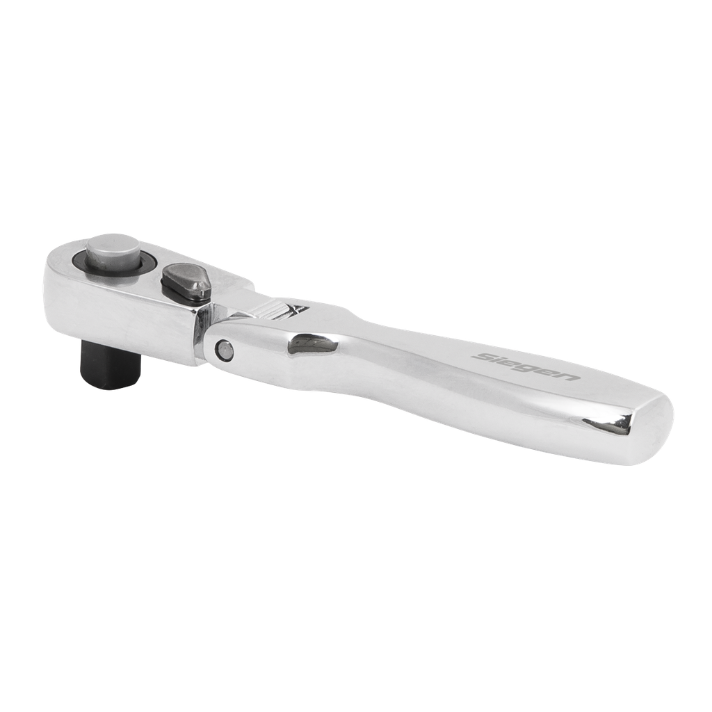 Sealey Siegen Micro Flexi-Head Ratchet Wrench 1/4"Sq Drive
