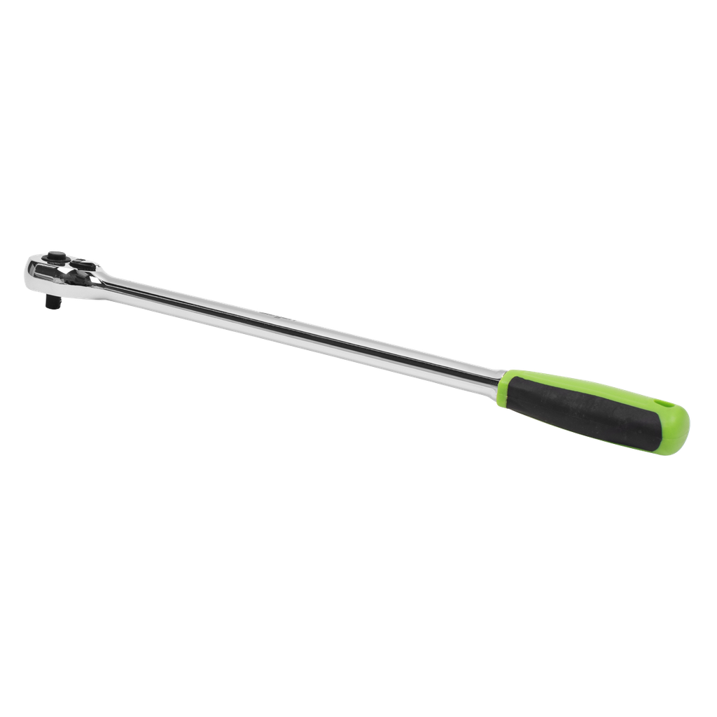 Siegen Extra-Long Ratchet Wrench with Flip Reverse 1/4"Sq Drive