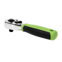 Siegen Stubby Ratchet Wrench with Flip Reverse 1/4"Sq Drive