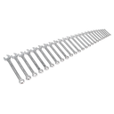 Sealey Siegen Jumbo Combination Spanner Set 25pc