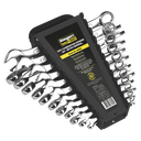 Sealey Siegen Metric/Imperial Combination Spanner Set 22pc